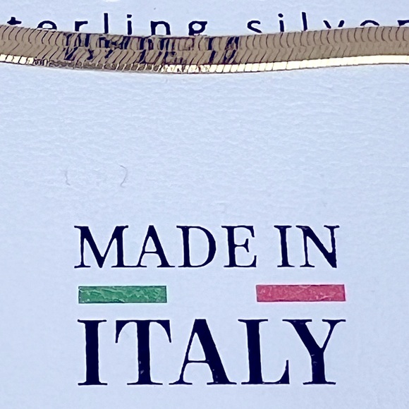 MÍA FIORE💯, STERLING SILVER BRACELET, 18KT GOLD PLATED, 7 INCHES, MADE IN ITALY - Picture 9 of 15